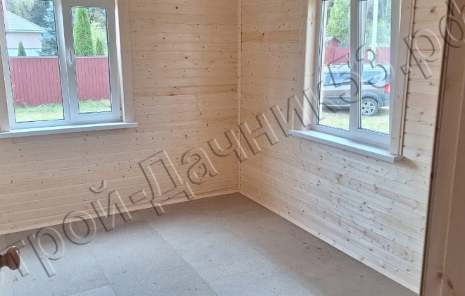 4 Каркасный дом Д-139, 8х7м, 62 М², Московская область, Сергиево  Посадский район, ДНТ Удачное (2)